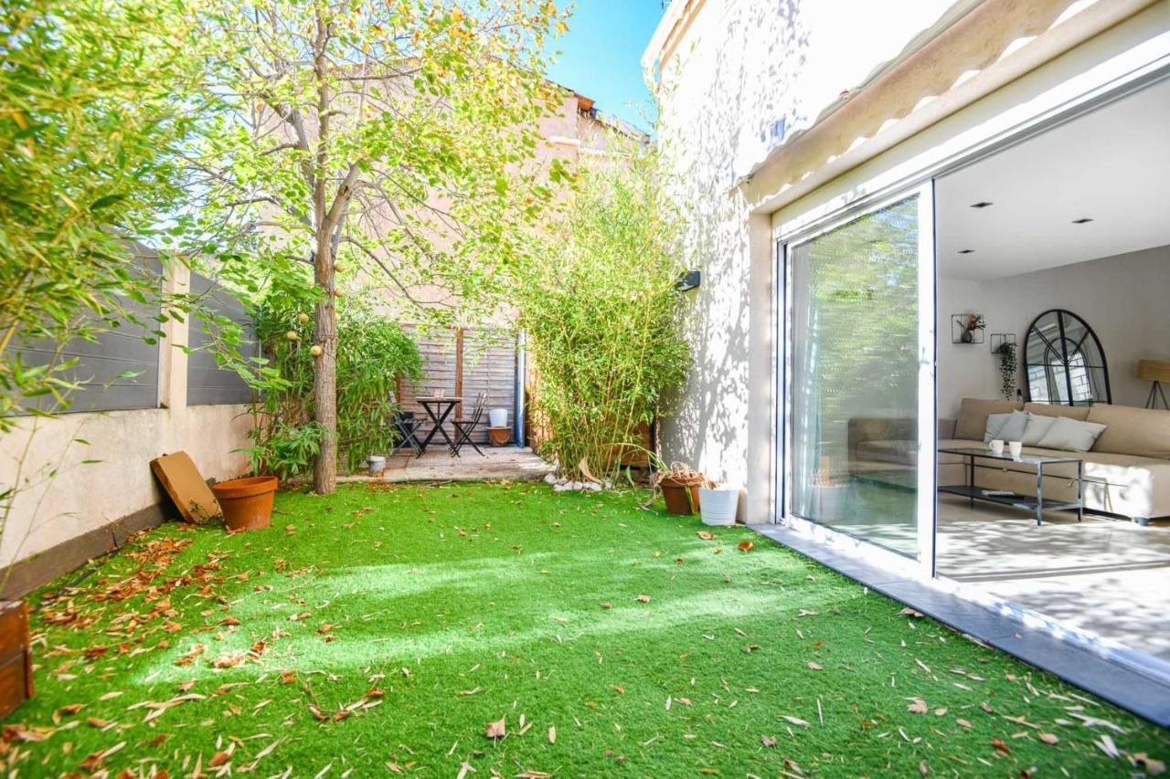 La Ganay - Maison Avec Clim Proche Metro Velodrome Marseille Exterior photo